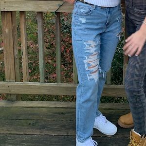 American Eagle mom jeans